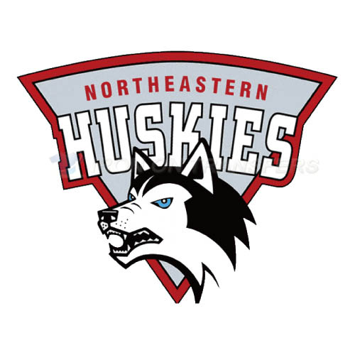 Northeastern Huskies Logo T-shirts Iron On Transfers N5630